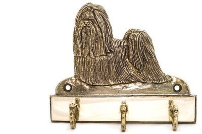Shih Tzu, Shi tsu, Shi-Tzu, Szi-cu, Szitzu - Schlüsselanhänger mit Hund, Halter 