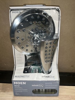 Moen Verso 220C2 Chrome Metal 8 settings Showerhead Combo