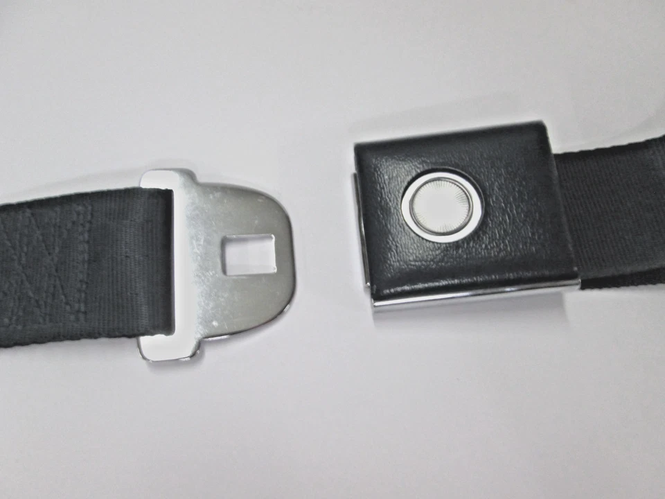 NOS 66 Mustang Fairlane Ford Falcon Dark Blue Rear Seat Belt C6AZ-63613B84-EAD Foto 4 de 4