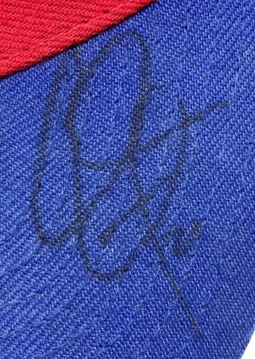 Chase Utley Jamie Moyer Signed Philadelphia Phillies Adjustable Hat JSA - Image 2 of 4