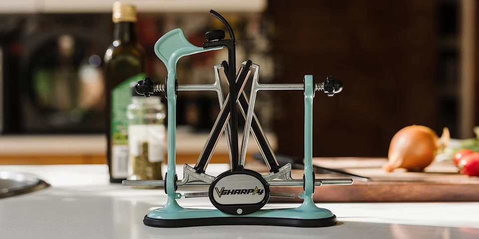 Afiador de facas Warthog V-Sharp A4, afiador profissional, ideal para Home Co... - Imagem 3 de 4