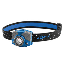 COAST Products FL75R 1000 Lumen Rechargable 168M Pure Beam Focusing Headlamp in