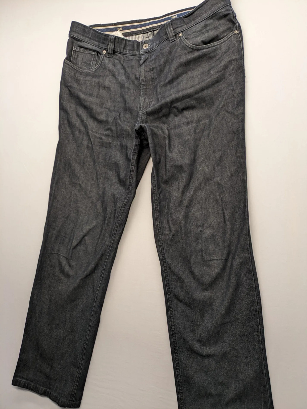 Hiltl Herren Jeans Hose Gr 49 Dunkelgrau Anthrazit Denim Stretch Regular 2388 image 2