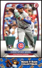 Christopher Morel 2023 Bowman #34 Chicago Cubs Rookie RC
