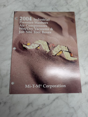 #ad MI T M 2004 INDUSTRIAL PRESSURE WASHERS AIR COMPRESSORS WET DRY VACUUMS $23.75