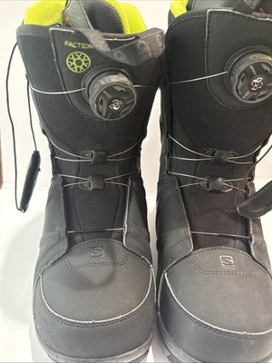 Salomon Faction w/BOA Dial Men's Snowboard Boots: Size 9