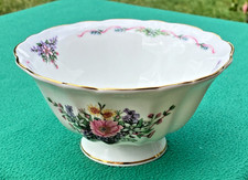 Royal Albert Bone China England Fragrant Flowers Bowl 16cm diameter 8.5cm height