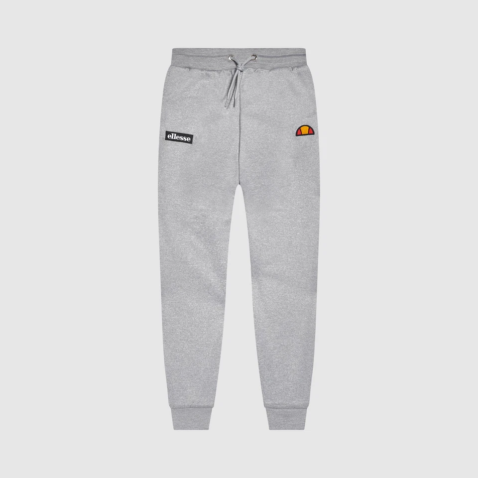 Ellesse Boys Joggers Sweats Corti Jog Pant Light Grey Marl