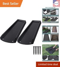 24" Gutter Splash Block - Durable Downspout Extender for Home Protection