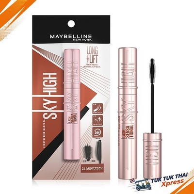 Maybelline New York Sky High Lengthening Mascara Japan Pouch #02 Warm Brown