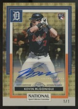 Marketplace image: 2026 Topps Chrome The National Kevin McGonigle RC Superfractor Auto 1/1 #MLB-11