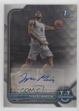 2021 Bowman U Chrome Prospect Silver Wave Refractor /199 Tyrese Martin Auto 1nc4