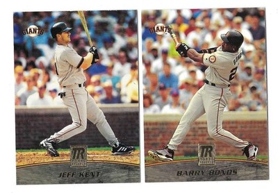 2001 Topps Reserve (1-100) - SAN FRANCISCO GIANTS Team Set