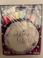 ON YOUR WEDDING DAY FOIL HELIUM BALLOON