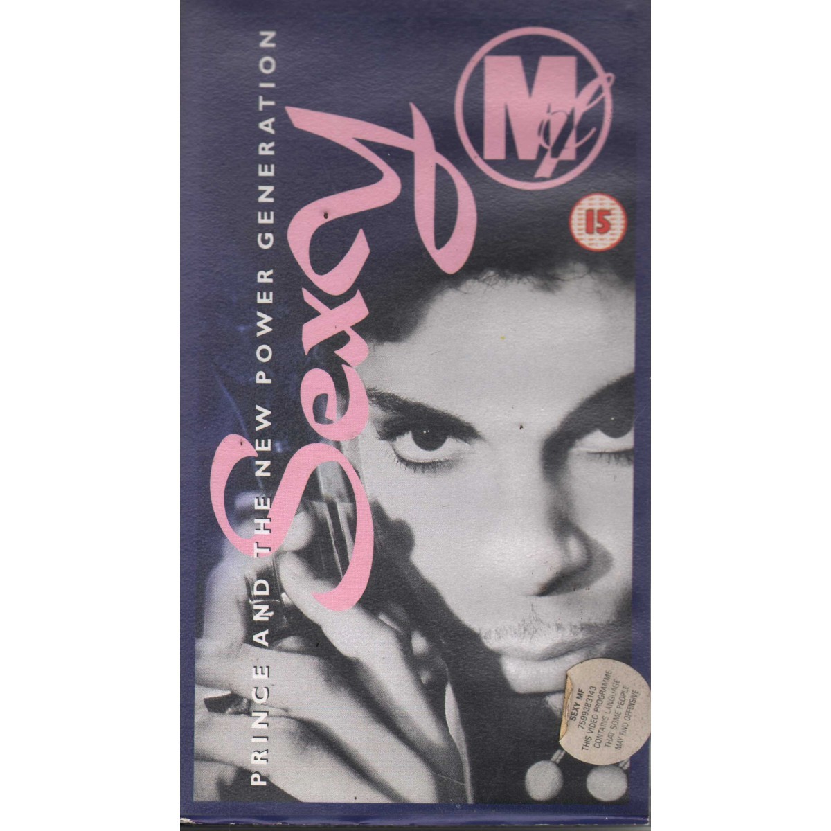 Prince VHS Sexy MF Warner Music Vision - 7599383143 New