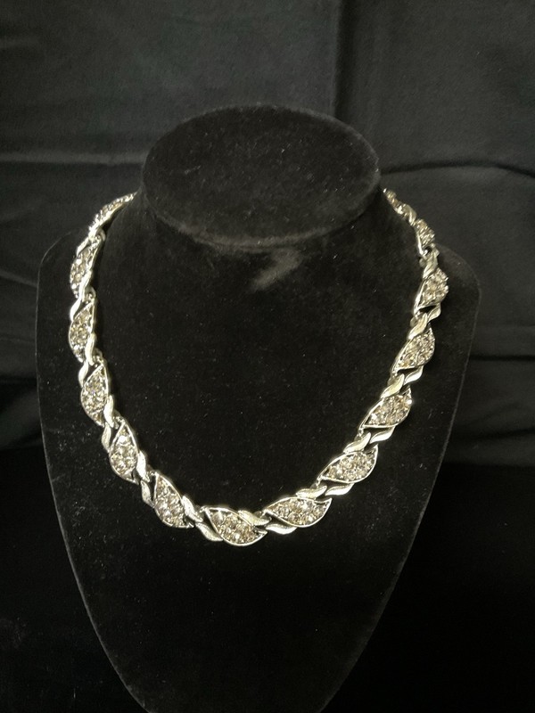 Coro Necklace With Topaz Stones
