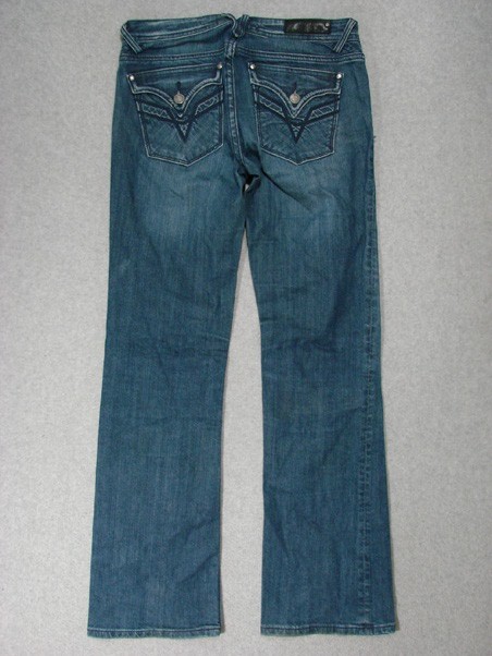 SJ05453 **VIGOSS** BOOT CUT WOMENS JEANS sz5/6; NICE JEANS!