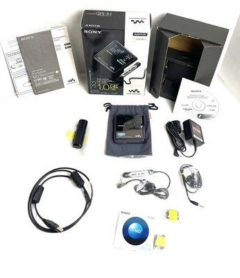Vintage Sony MZ-RH10 Hi-MD Walkman Player/Recorder WORKS *VIDEO* PARTS - READ