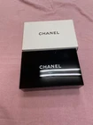Luxury Chanel Makeup Storage Box With Beautiful Imitation Diamond Lid Used Japan