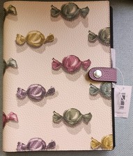 Coach Notebook With Candy Print NWT