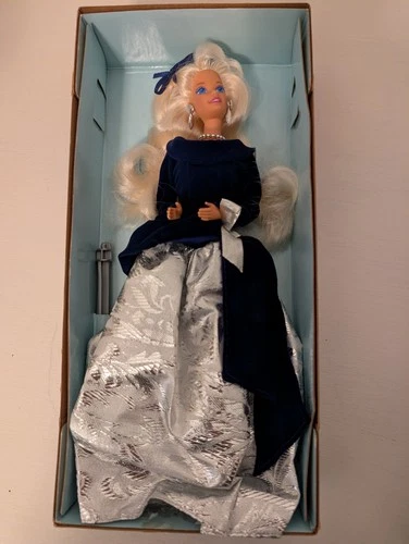 Winter Velvet Barbie Doll Avon Exclusive 1995 New in Box