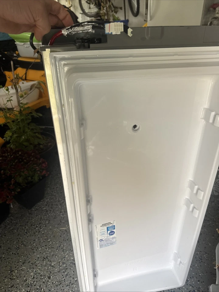Puerta de refrigerador original Samsung OEM - Modelo RF28N9780SR Foto 3 de 4