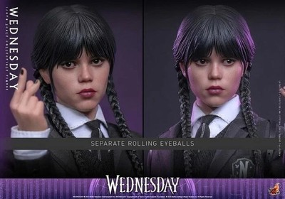 Mercoledi Jenna Ortega Wednesday Addams 1/6 Action Figure TMS135