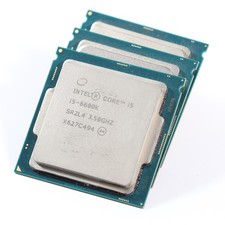 (Lot of 3) Intel Core i5-6600K SR2L4 3.5GHz 6MB LGA 1151 CPU Processor