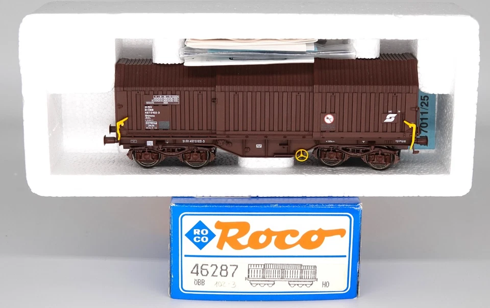Roco 46287 Teleskophaubenwagen der ÖBB in OVP