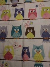 Cute Owl Shower Curtain Multicolor Owls By Mainstays
