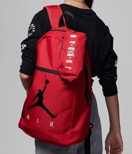 Jordan Air Jumpman Backpack 17L🔥New Red/Black Bookbag School Bag 9A0503-R78