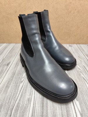 TRICKER'S STEPHEN CHELSEA BOOTS GRAU LEDER UK 7.5 FIT 5 - TOP