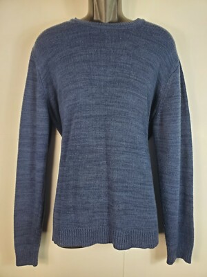 Via Europa Sweater Blue Mens Size XL Chest 47
