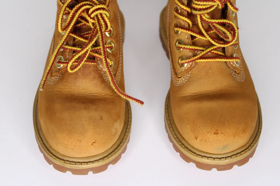 Timberland Premium 6 pulgadas marrón trigo 012809M niño pequeño 9,5 Foto 3 de 4