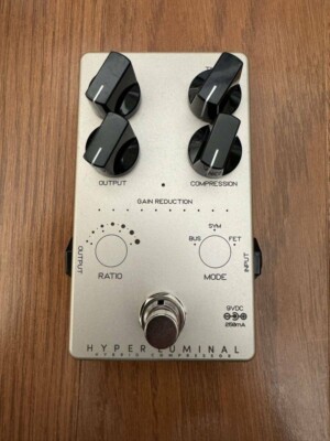 Darkglass Hyper Luminal Hybrid Compressor Bass Guitar Effects Pedal Working