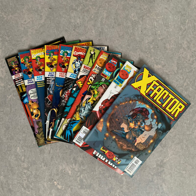 X-FACTOR Marvel Comics x11 Issues 1st Print Bundle 1990 s 