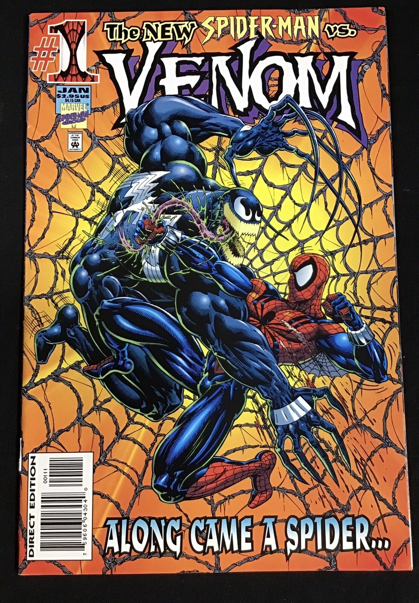1996 Marvel The New Spider-Man VS Venom Vol 1 No 1 Comic Book | eBay