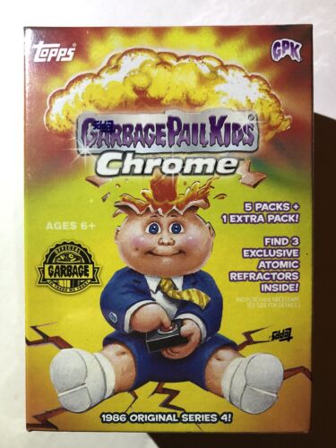2021 Topps Chrome Series 4 Garbage Pail Kids (GPK)  Sealed Blaster SHIPPED FREE! - Picture 1 of 3