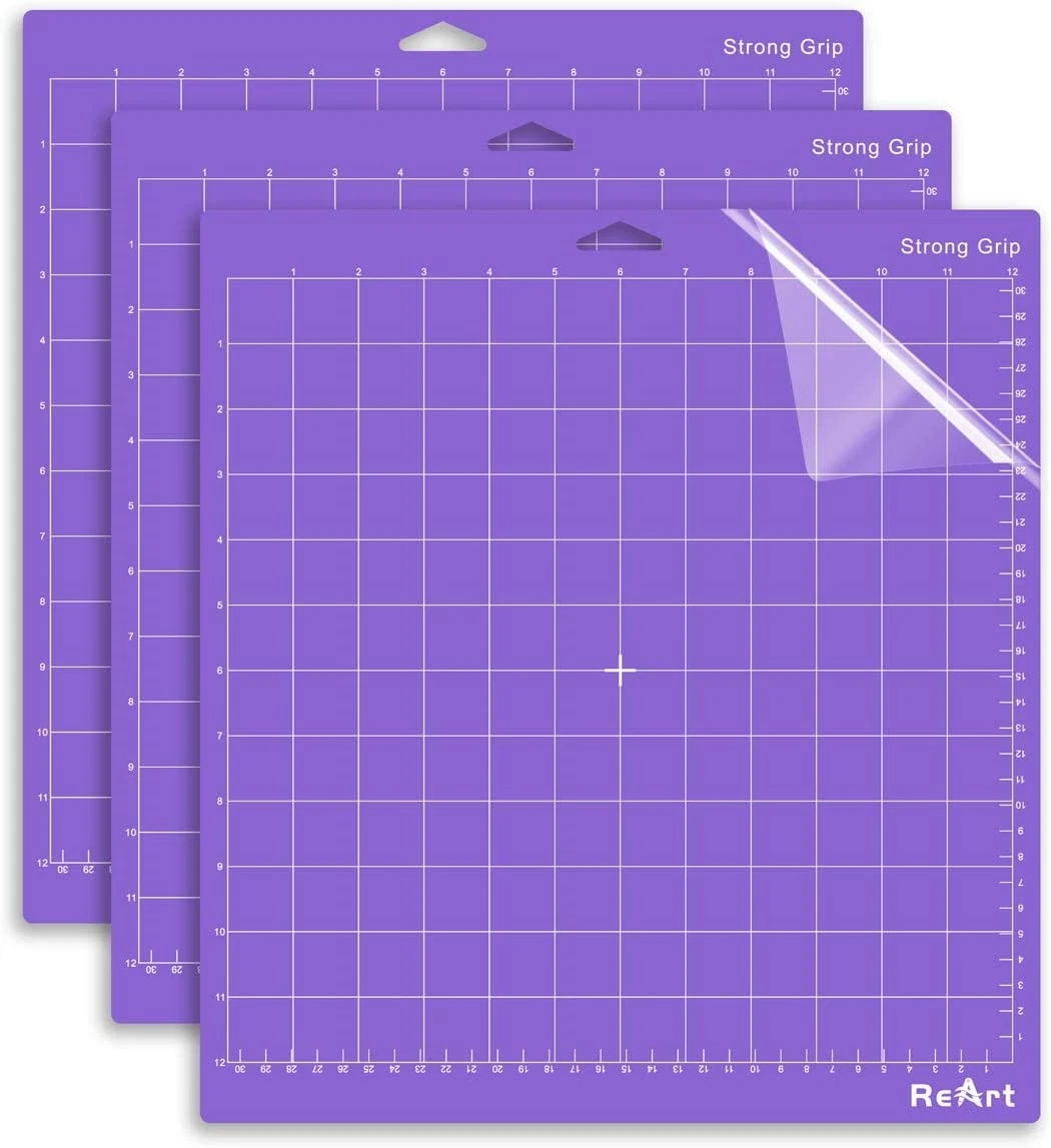 ReArt Strong Grip Cutting Mat for Cricut Explore One/Air/Air 2/Maker