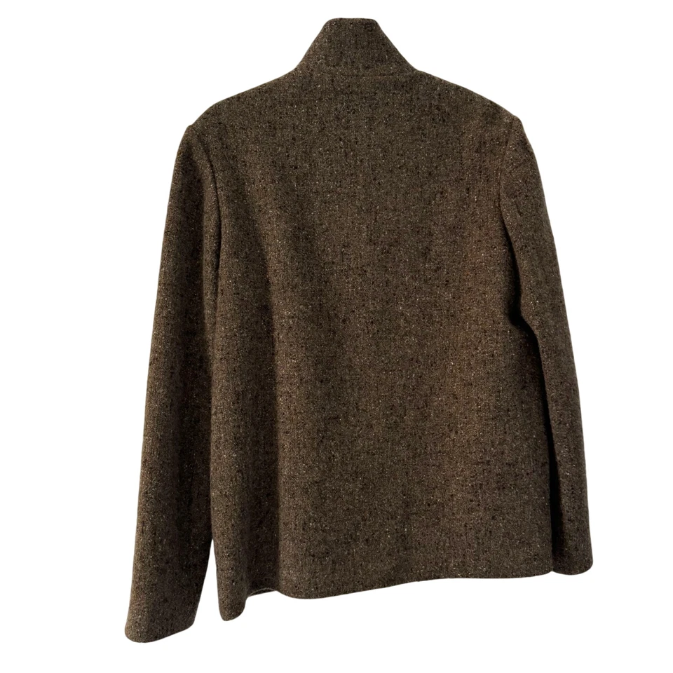 Conjunto de traje falda para mujer Ralph Lauren Collection etiqueta púrpura mezcla lana/cachemira Foto 3 de 4