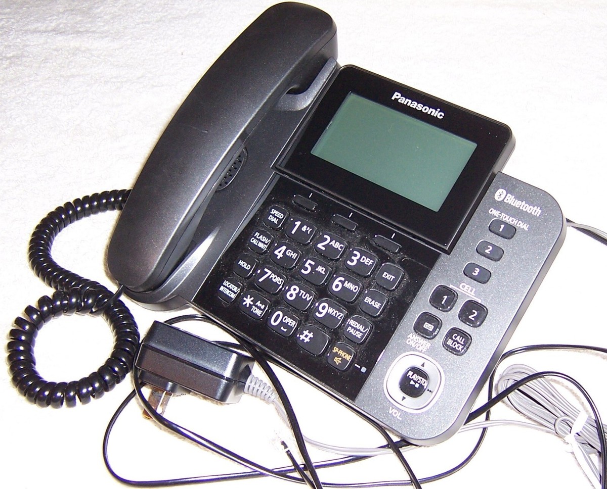 Panasonic KX-TGF380 Link2Cell Bluetooth Corded Phone System Base