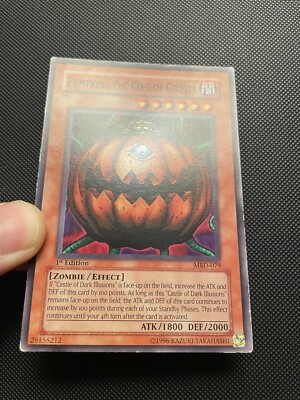 Yugioh! Pumpking the King of Ghosts MRD-079 1st Edition NA English Vintage  Y2K | eBay