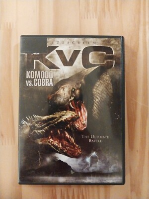 KVC Komodo vs. Cobra DVD Widescreen Michael Pare, Michelle Borth Rare OOP