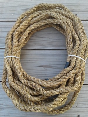 Tytan Manila Rope 3/4 '' x 50' Made  In The Phillipines