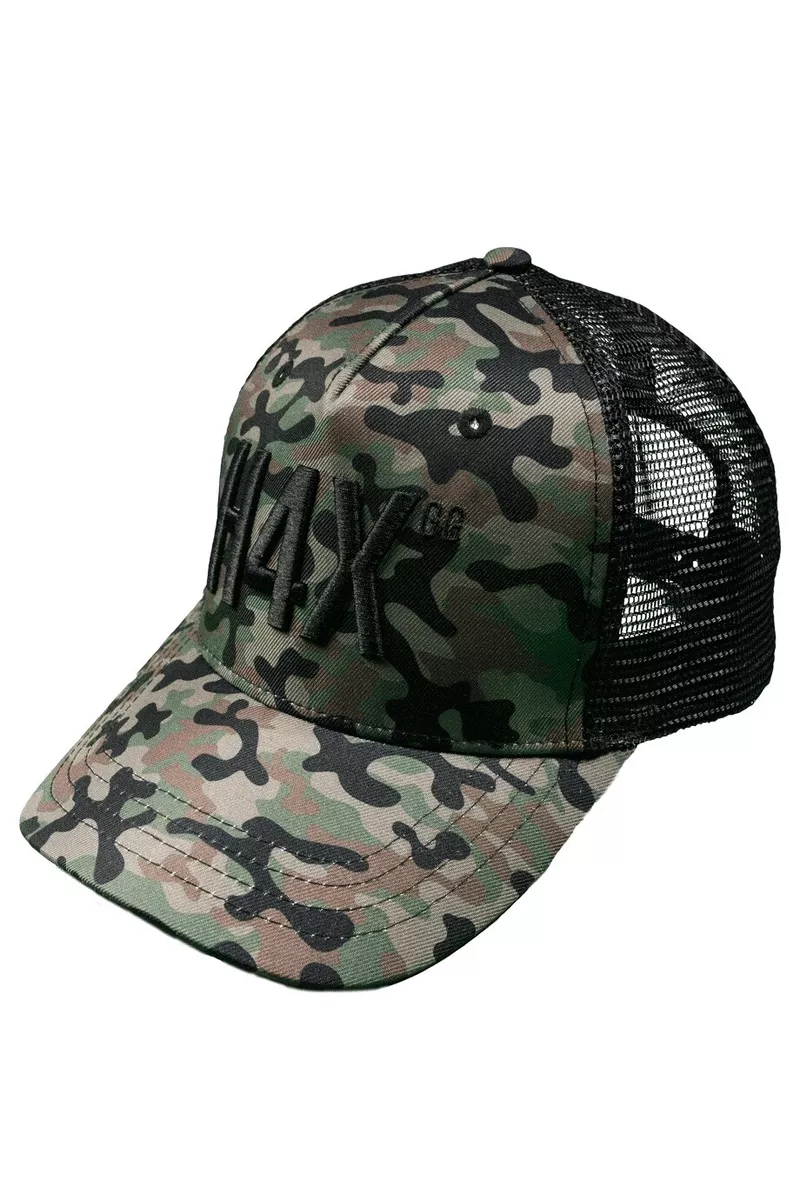 H4X Green Camo Snapback - ShopperBoard