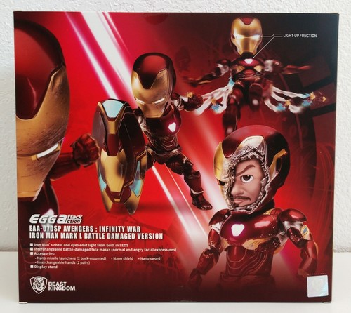 Marvel Avengers Infinity War Battle Damaged Iron Man MK50 EAA-70SP - New! - Picture 2 of 2