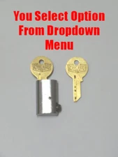 Glasco & Ideal Slider Lock - Slide Loading and Key Options You Select