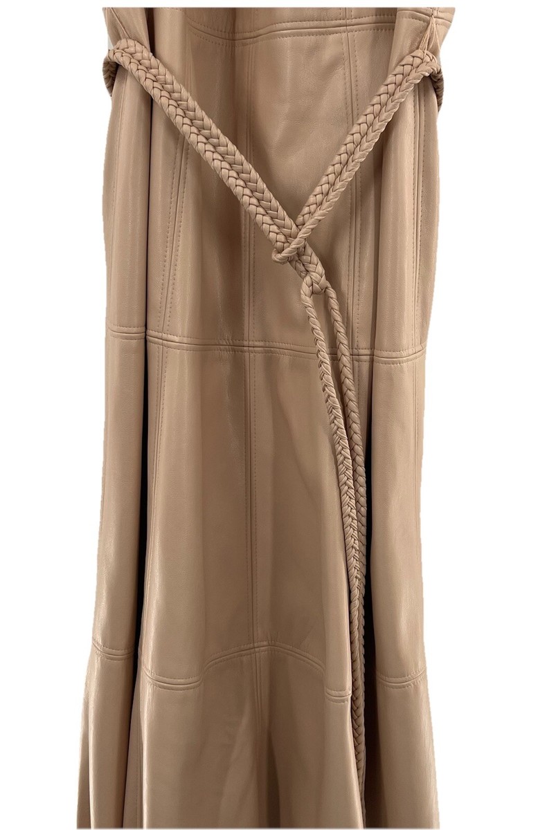 Alice Olivia Leandra Vegan Leather Midi Dress with Belt SIZE 2 | eBay Alice Olivia Leandra Vegan Leather Midi Dress with Belt SIZE 2 | eBay