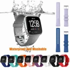 For Fitbit Versa / Versa 2 / Lite Watch Strap Replacement Silicone Buckle Sport