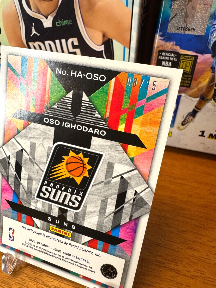 2024-25 Panini Court Kings Oso Ighodaro RC Her Apparent Auto /25